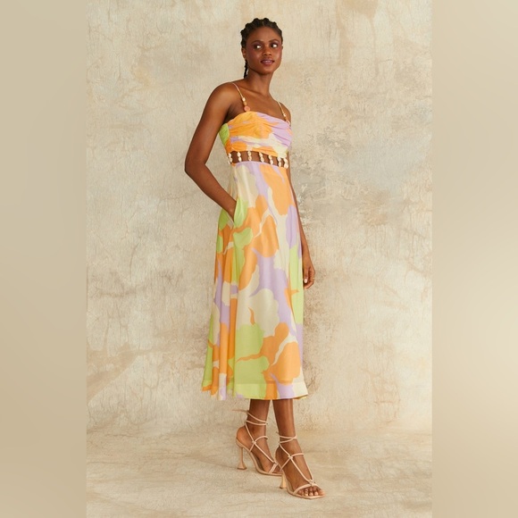 Georgie Beaded Waist Midi Dress
AMUR - Picture 5 of 9